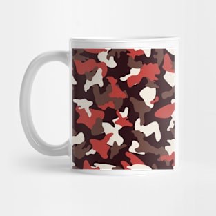 Tan Camouflage Pattern Mug